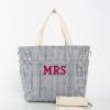 personalized+stripes+cooler+tote