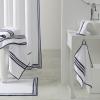 allegro+by+matouk+shower+curtain+with+12+inch+monogram