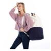 personalized+laundry+duffel+navy+graynatural+pink+or+black
