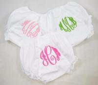 Monogrammed Diaper Covers