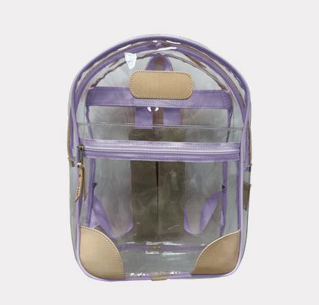  Jon Hart Designs Personalized Clear Backpack  Luggage & Bags > Backpacks
