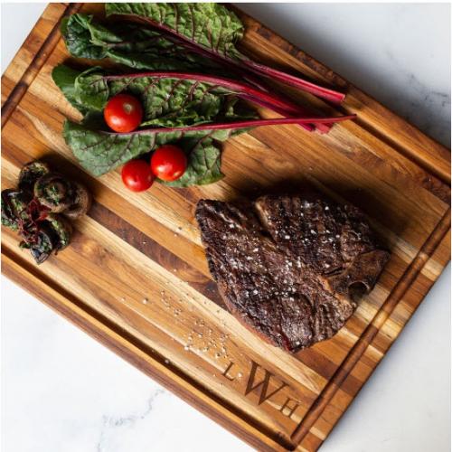 Personalized Wooden Medium Rare Cutting Board  Home & Garden > Kitchen & Dining > Kitchen Tools & Utensils > Cutting Boards