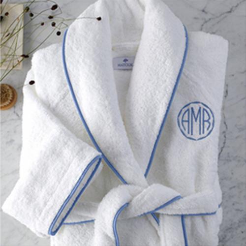  Matouk Monogrammed Cairo Robe   Apparel & Accessories > Clothing > Sleepwear & Loungewear > Robes